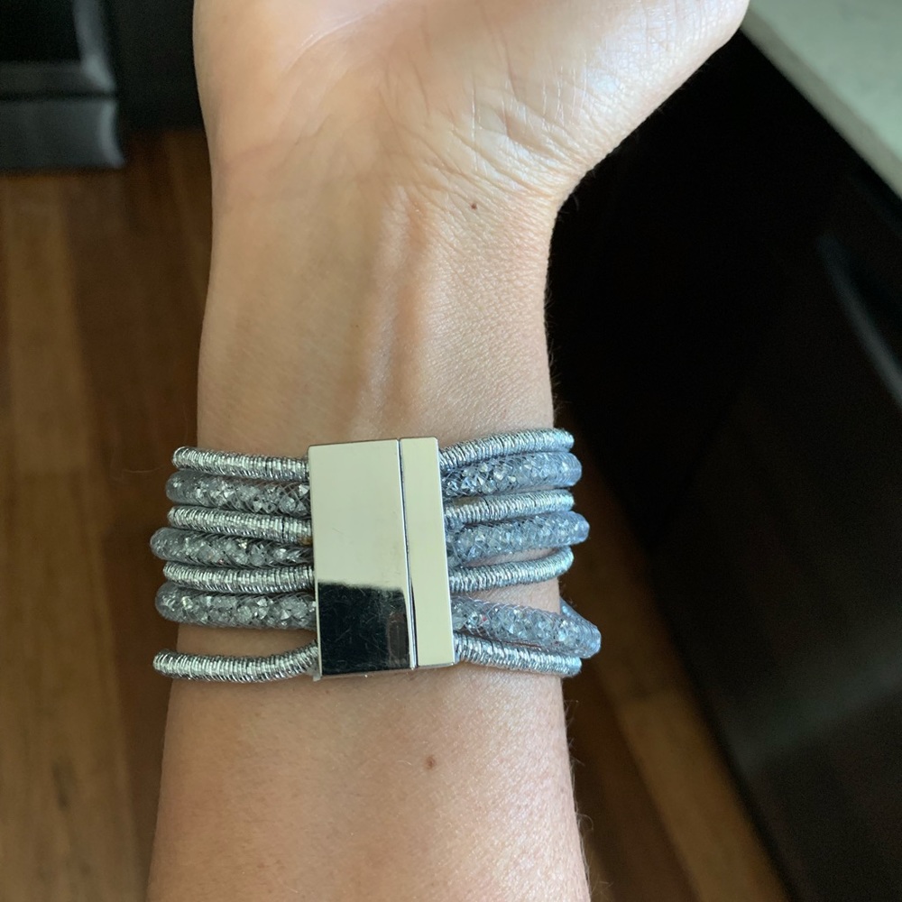 Silver Twister Bracelet - Picture 3 of 3